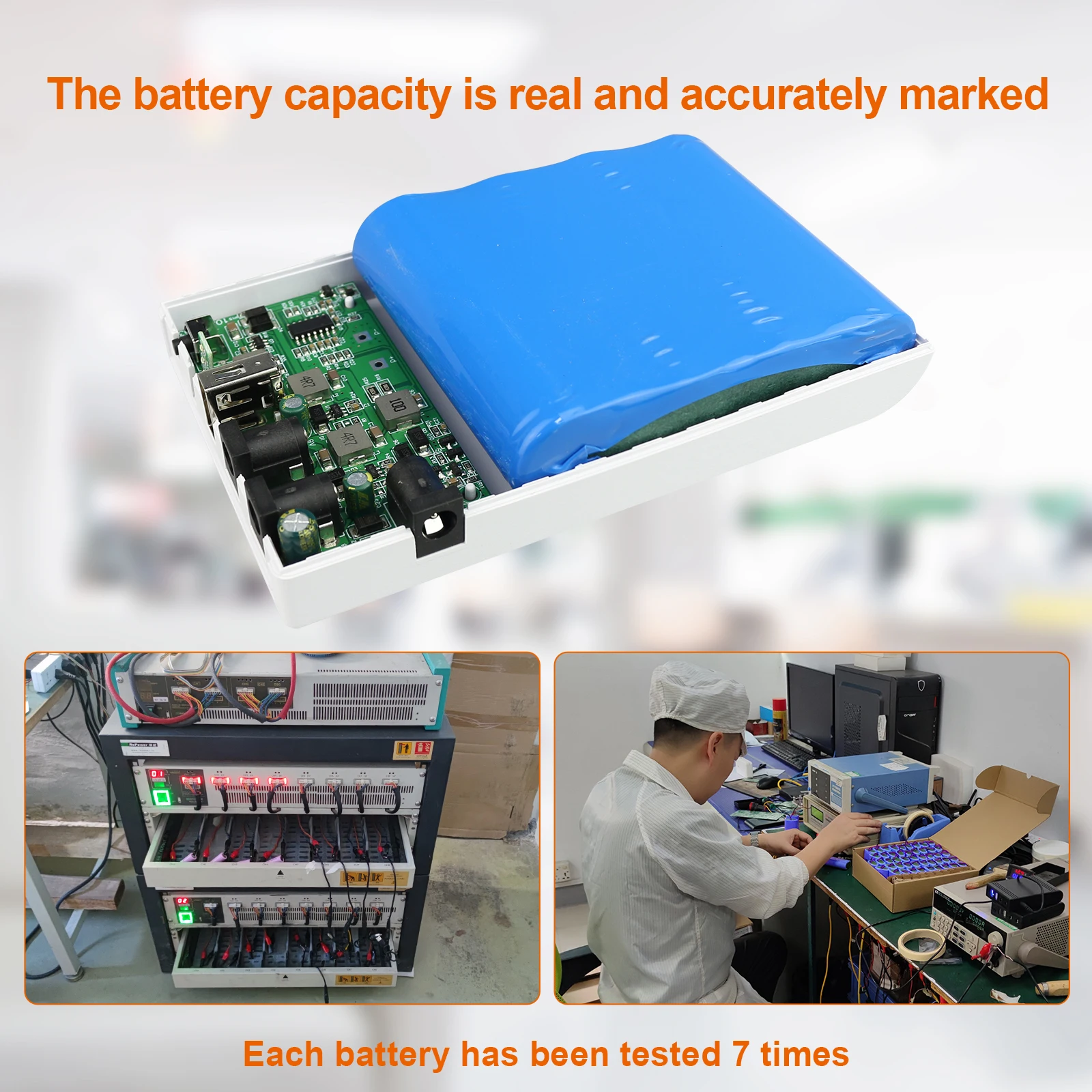 WGP 17600mAh mini ups router wifi multiple output DC mini UPS for Wifi Router 12v Modem CCTV Camera Home