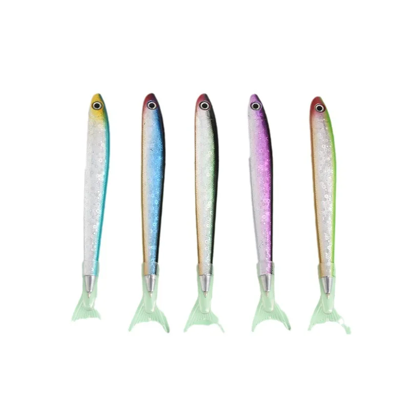 XJ174 Creative Fish Shaped Ballpoint Pen Ocean Signature for Stationery School Office Supply Cute Pens