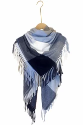 Fashion Classic soft  Lady winter  men custom bandana  cashmere neck  square scarf  shawl  for woman