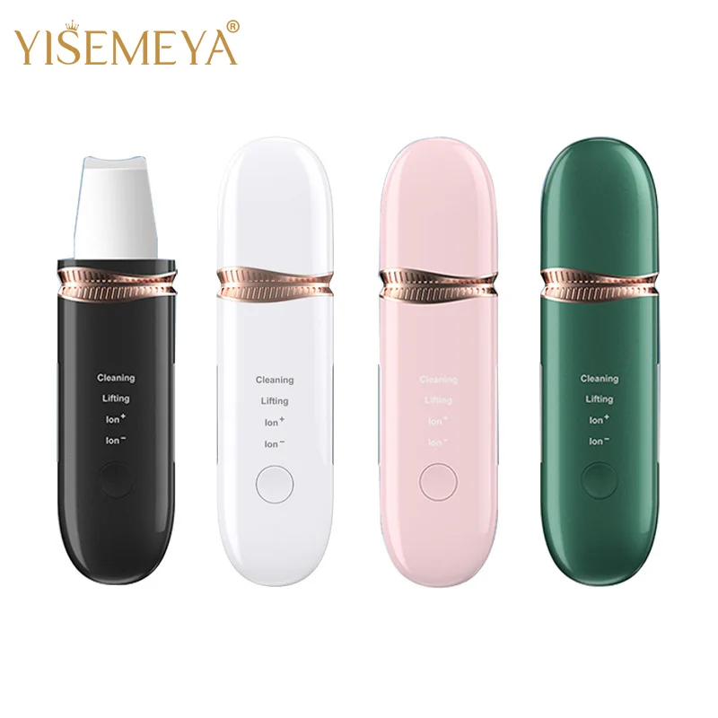 Portable Electric Facial Dead Skin Peeling Machine Professional Sonic Face Cleaning Spatula Ultrasonic Skin Scrubber
