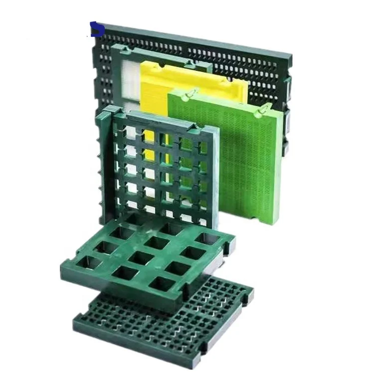 Chinese manufacturer supply Polyurethane modular panel PU mining sieve plate polyurethane vibrating screen sheet