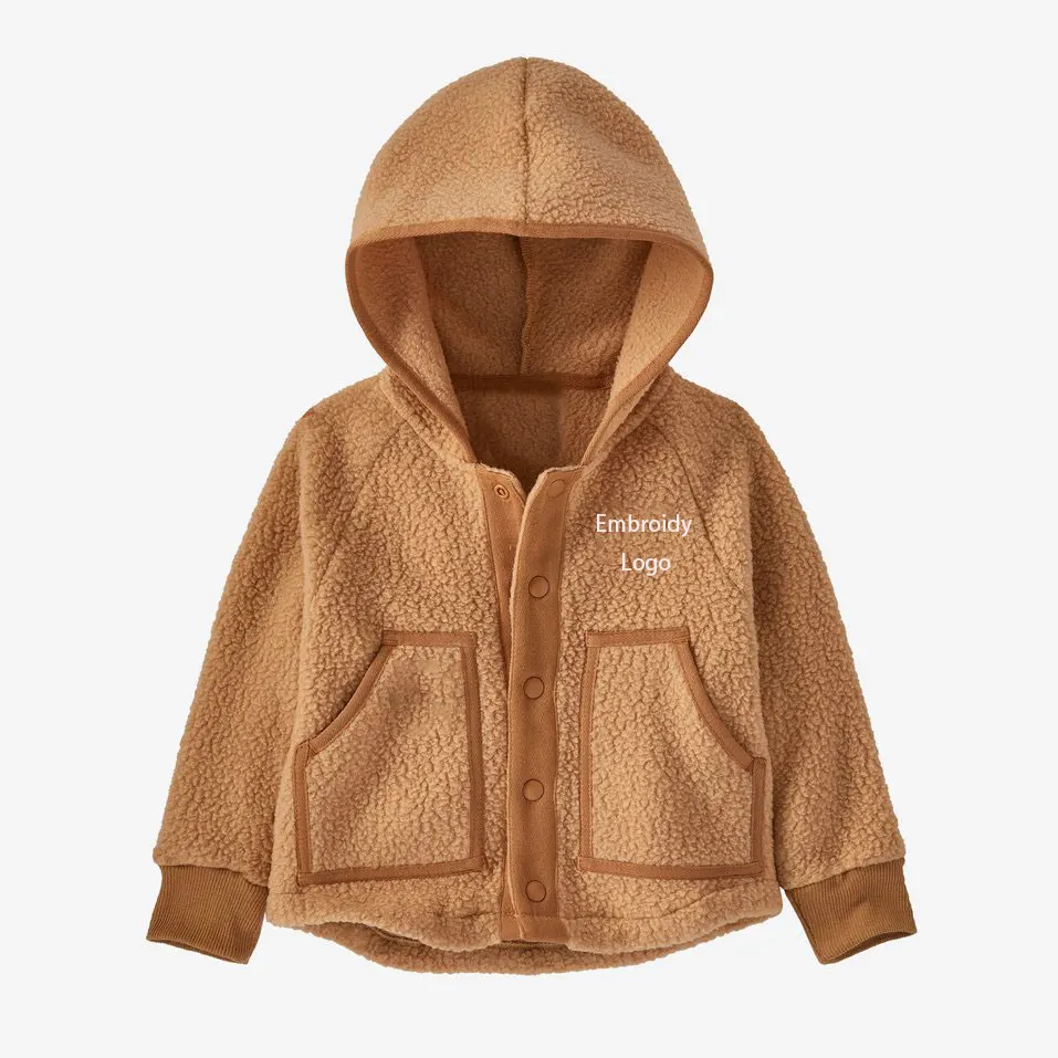 Teenage Boys kids fall clothing 2022  Borg Fur hoodies Children Winter Clothing sets Kids Clothing