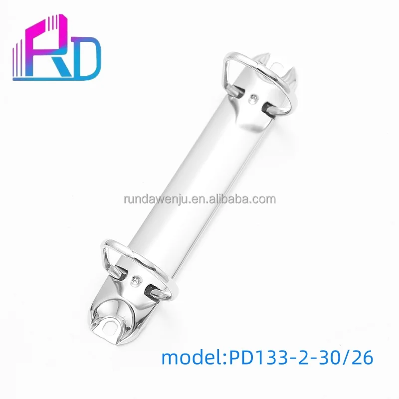 Factory wholesale price high quality 2 hole clamp metal material for folder accessories
