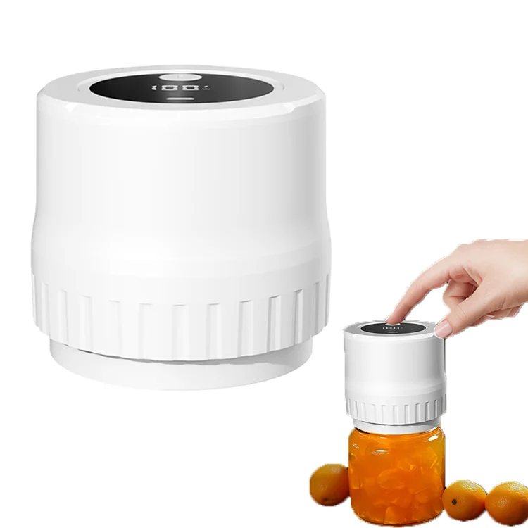 Household Kitchen Can Sealer Sealing Vacuum Machine USB Charging Sealing Machine Automatic Small Fresh-Keeping Machine