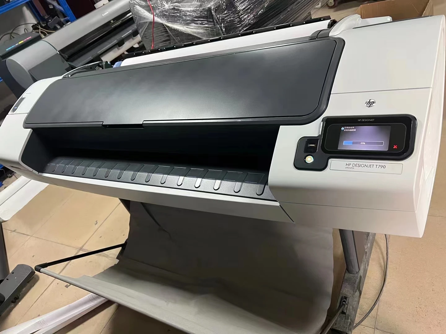 Горячая продажа A0 принтеры плоттер режущий станок для Hp T790 восстановленные струйные