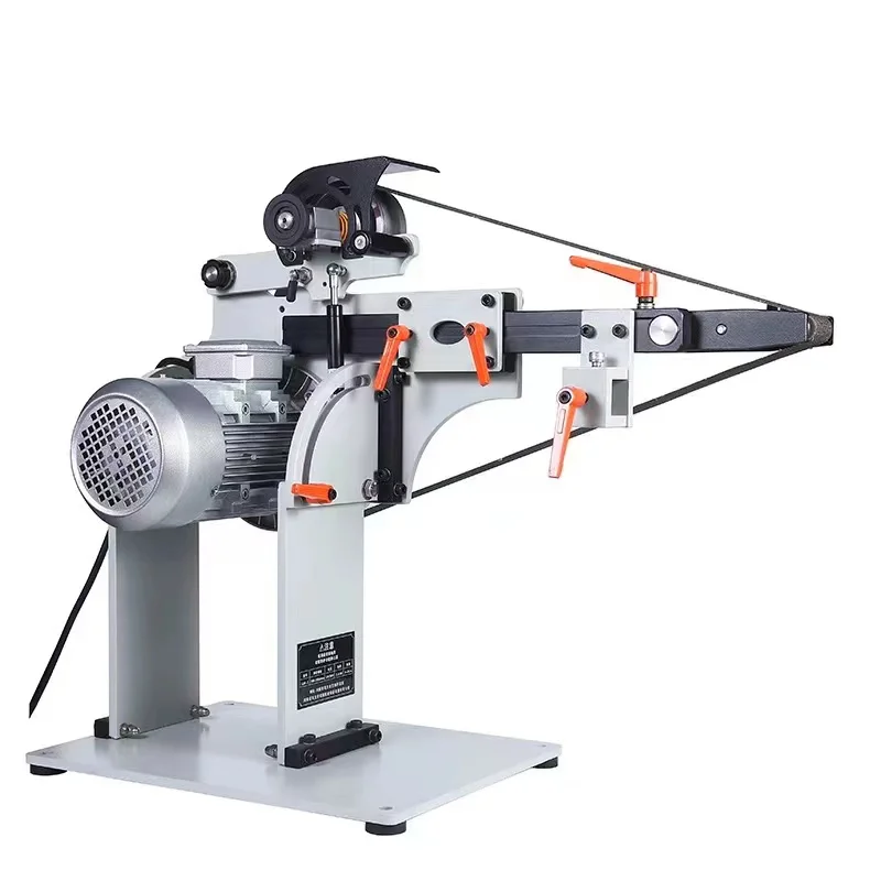 Professional manufacturer metal belt sander machine with different heads