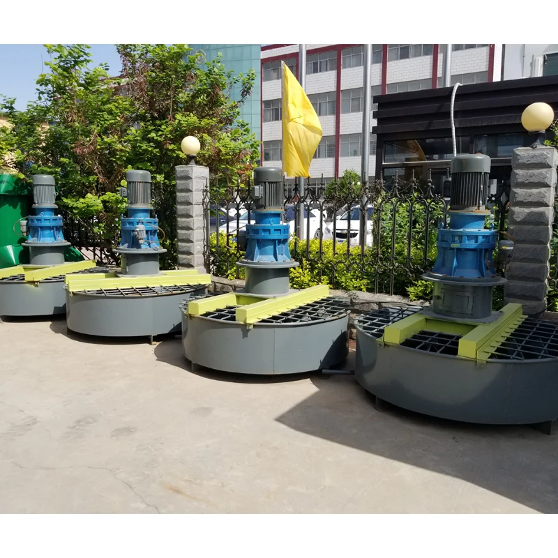 Quality Assurance Fertilizer Raw Materials Blender Automatic Disc Rotary Mixer