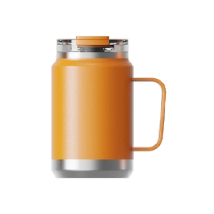 Customized 2 IN 1 Straw Direct Drinking Wholesale Metal Coffee Mugs Canada