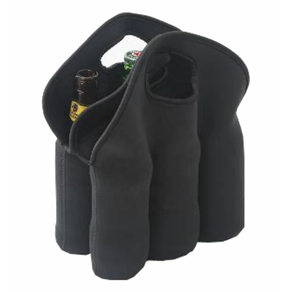 6 bottles neoprene bottle wine bag beer cooler can holder can cooler carrier bag