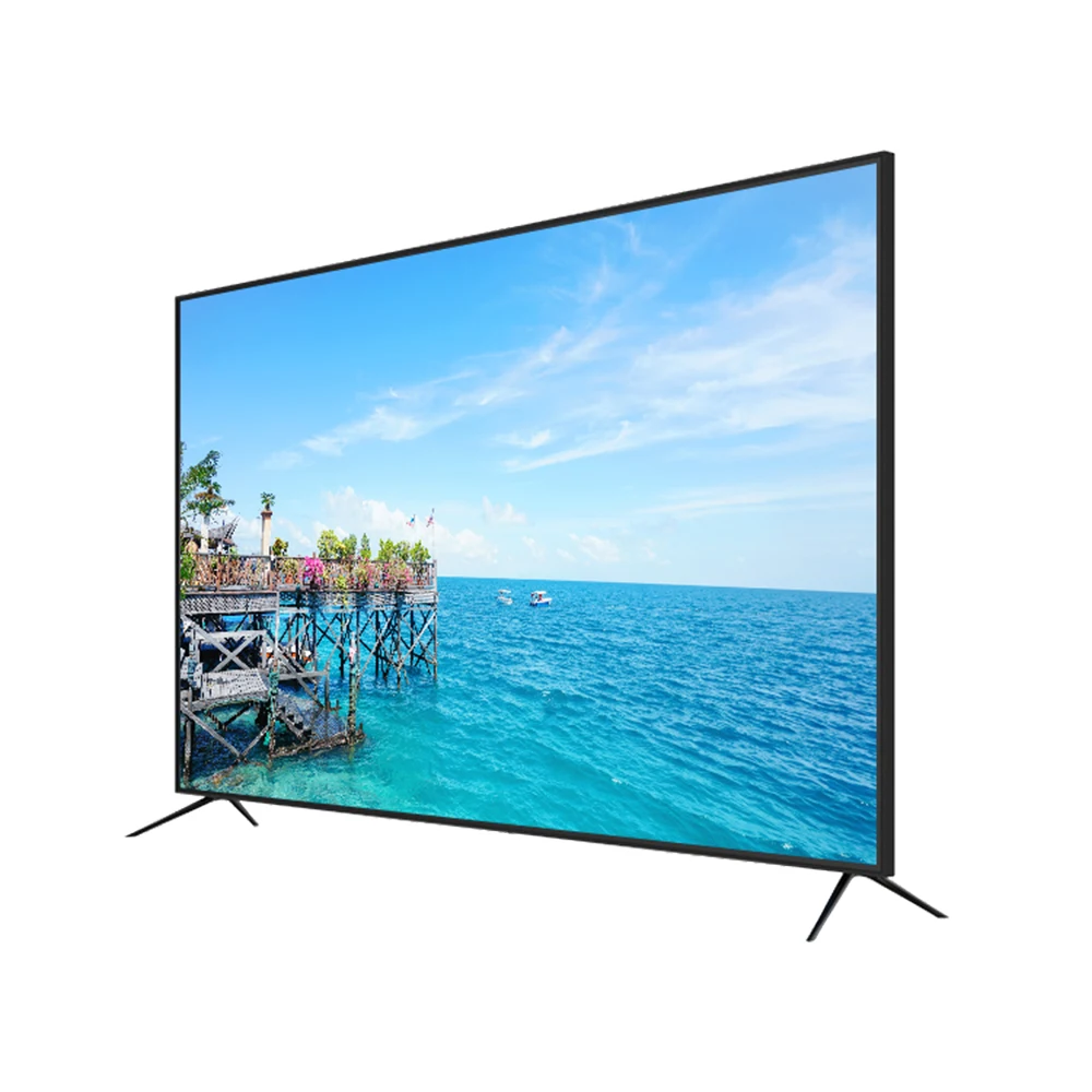 Дешевые 4K UHD плоский телевизор Smart Tv 32 43 50 58 65 75 85 86 98 100 110 дюймов
