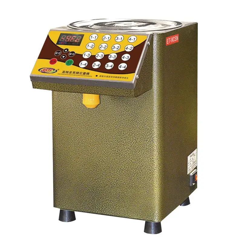 High Quality Commercial Auto Fructose Dispenser Bubble Tea Machine/Sugar Fructose Machine for Milk Tea Shop and Restaurants