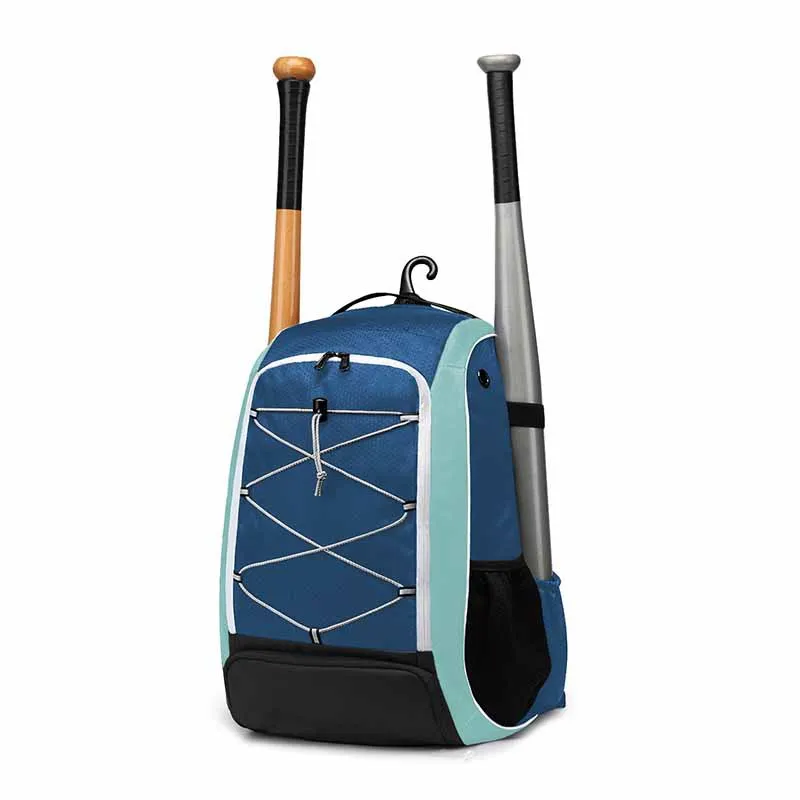 custom professional kids baseball bat equipment backpack lightweight softball bat bag with helmet holder
