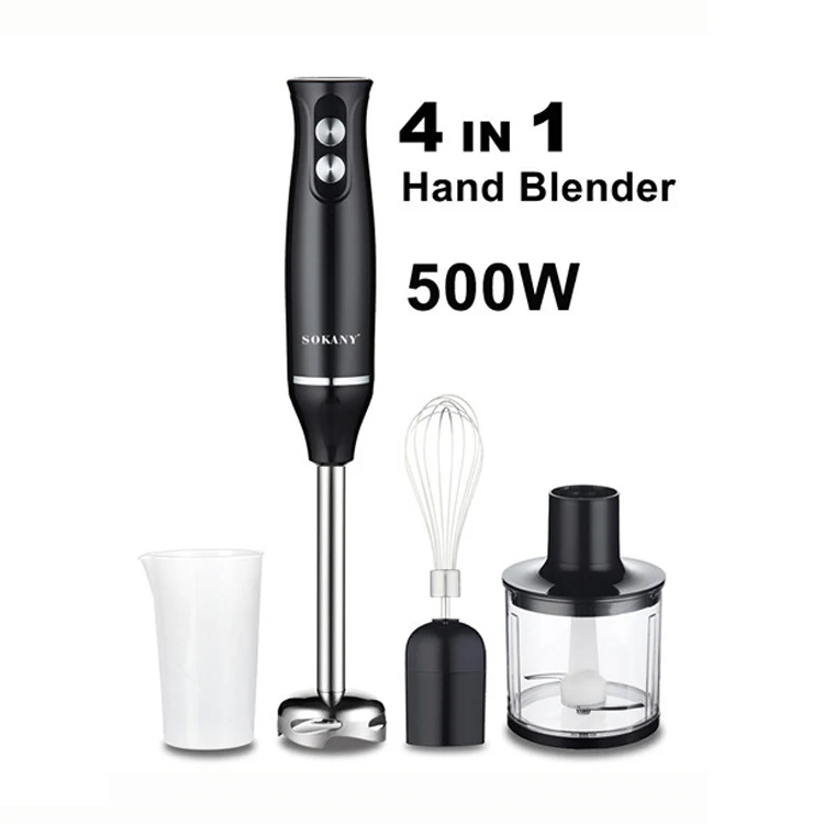 Electric Handheld Stick Juicer Blender Small Family Baby Food Mixer Four In One Egg Beater 4 In 1 Blender