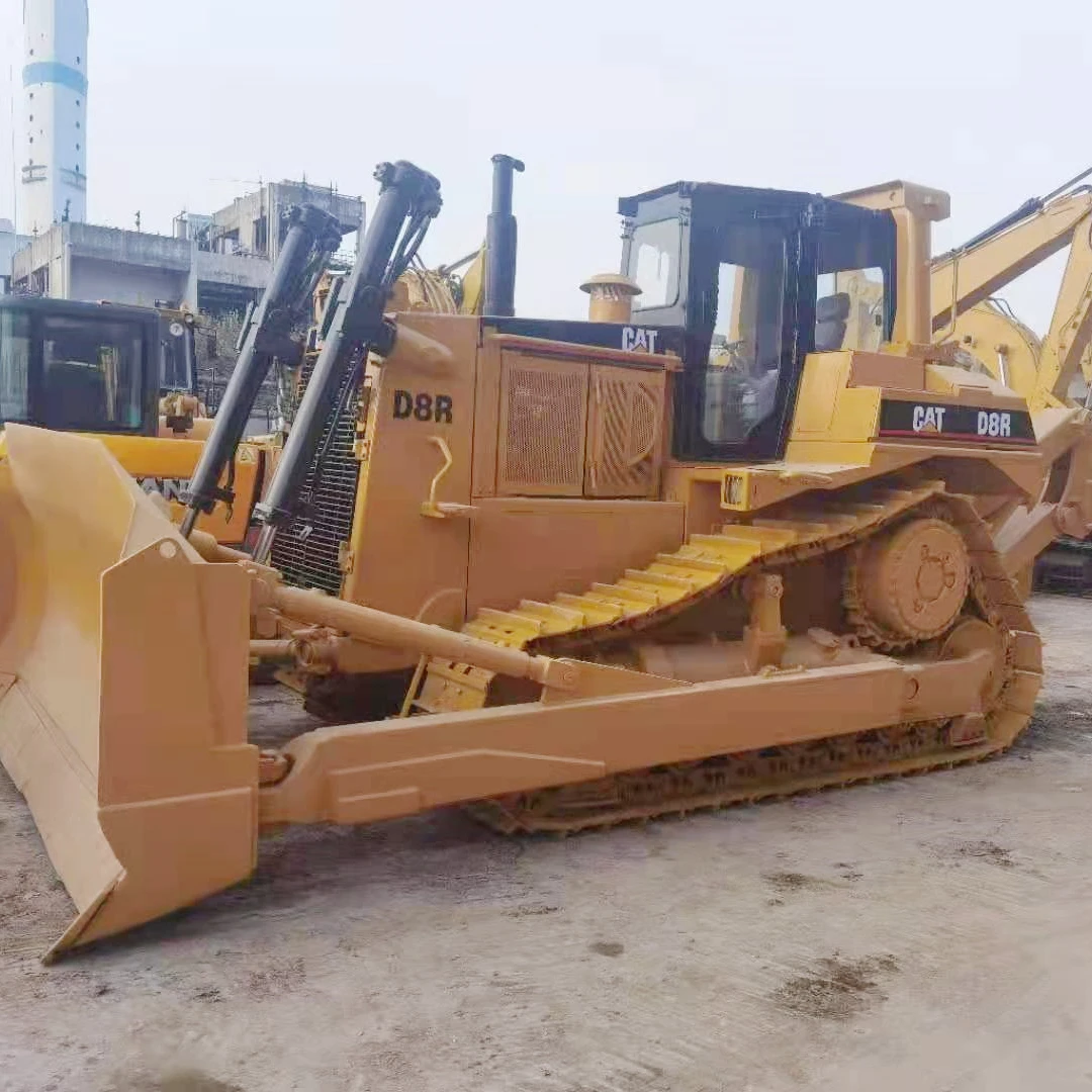 Second hand Bulldozer Caterpillar D8R Cheap Used USA Caterpillar CAT D8R Crawler Bulldozers For Sale