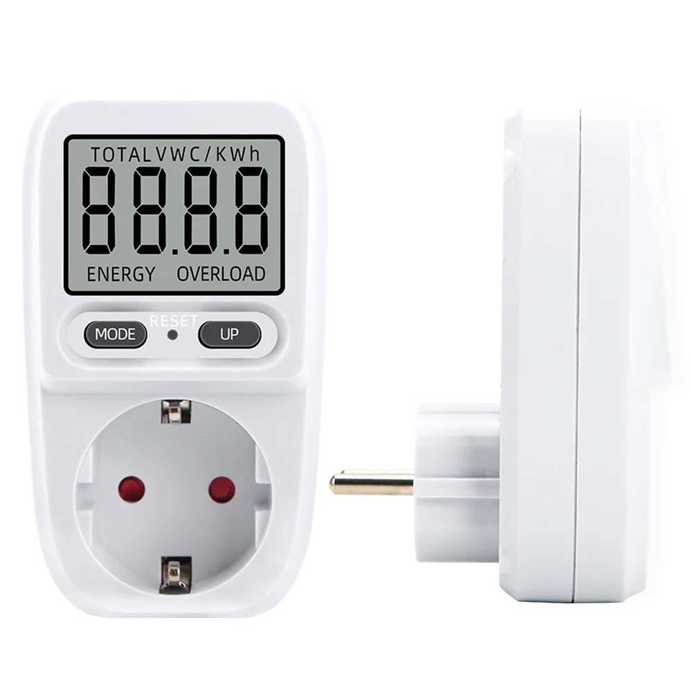 EU Electricity Meter LCD Liquid Crystal Digital Display Highly Conductive Copper Plate Household Power Meter