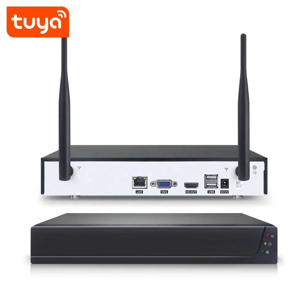 Factory Price Tuya Smart 2.0MP Waterproof  WiFi Security IP Camera Kit PST-TWK04BM