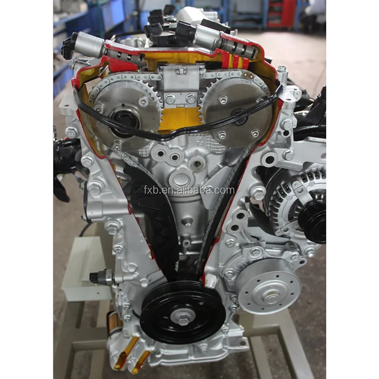 Inline Four-cylinder Petrol / Gasoline Engine Cutaway Model Lab Training Equipment