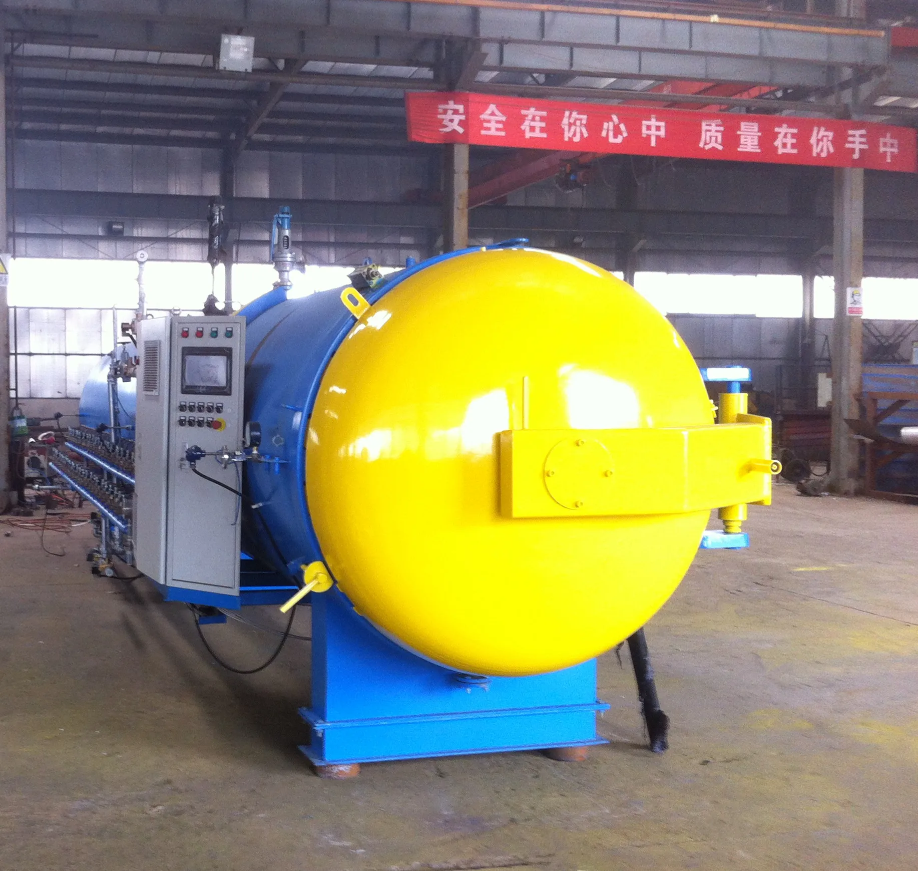 
Autoclave for old waste tires / tire cure retreading machine / tire rubber vulcanizing machine for retreading 