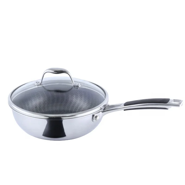 Premium Quality Kitchen Accessories Stainless Steel Cookware Set with Silicon Long Handle