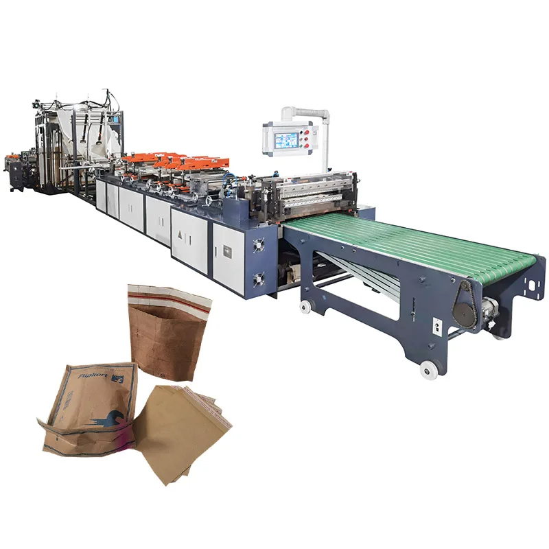 Custom Kraft Material and Gift Envelope Use Kraft Paper Envelope Making Machine