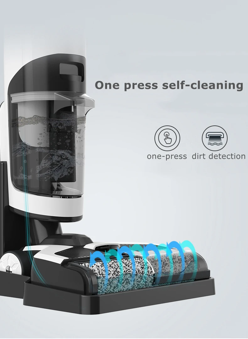 handheld multifunctional best electric wet and dry 2 in 1 cordless floor washing vacuum cleaner