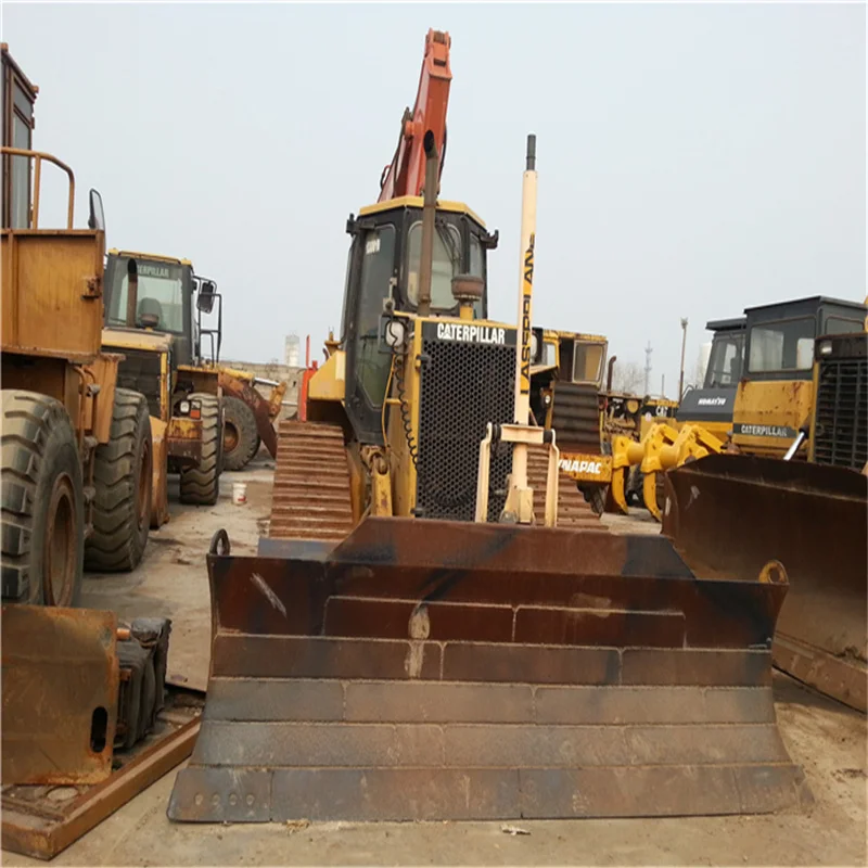 Бульдозер б/у cat D5M D7R D7 CAT сделано в Японии строительное оборудование горячая Распродажа