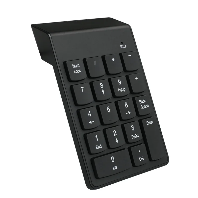 Wholesale Direct Sales 2.4g Wireless 18-Key Number Portable Keyboard Mini 2.4g Wireless Numeric Keyboard