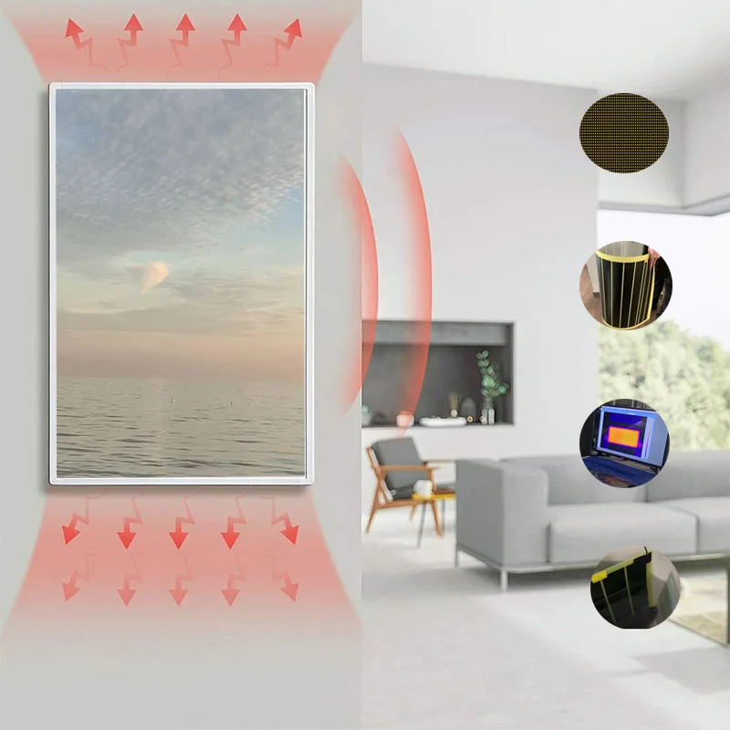 Прямая Продажа с фабрики 600 Вт инфракрасная настенная панель для комнаты офиса настенный Потолочный инфракрасный обогреватель помещений ИК-обогреватель