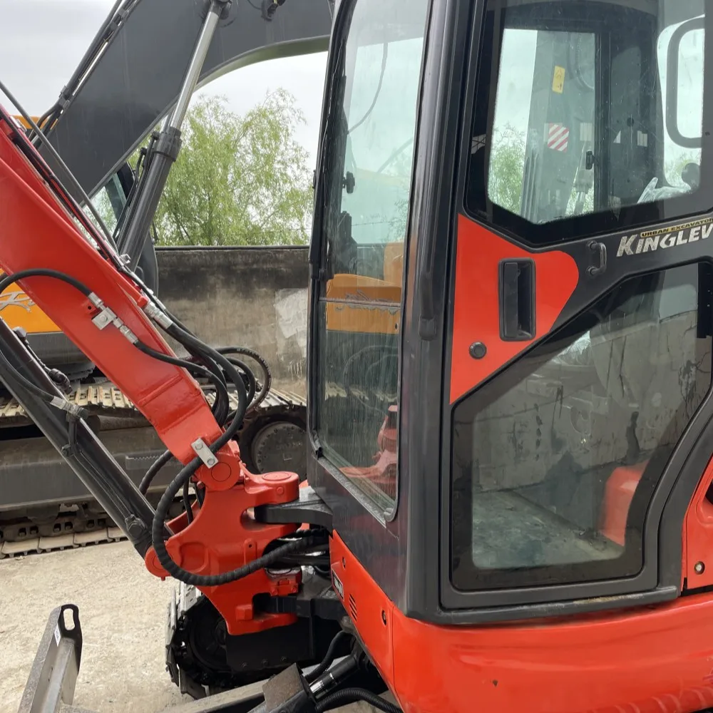 Используется Оригинальный мини-экскаватор KUBOTA U35 гусеничный экскаватор 3 5 тонны импортированный из Японии для продажи в хорошем состоянии