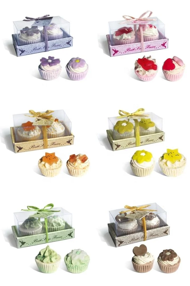 
Custom fragrance natural rich bubble relaxing bath bomb gift set handmade moisturizing spa cupcake bath fizzy 