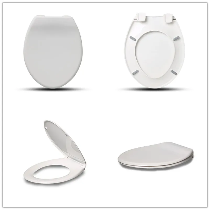 18 inches good quality with low price pp half wrapped normal close toilet seat