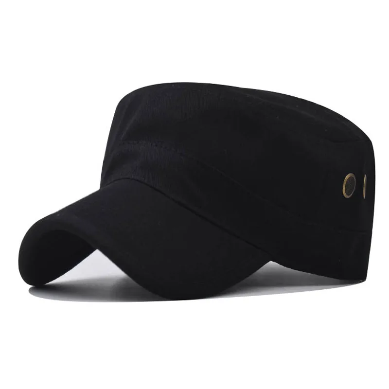 Оптовая продажа, новая весенняя модная мужская хлопковая шляпа от солнца, плоская шляпа