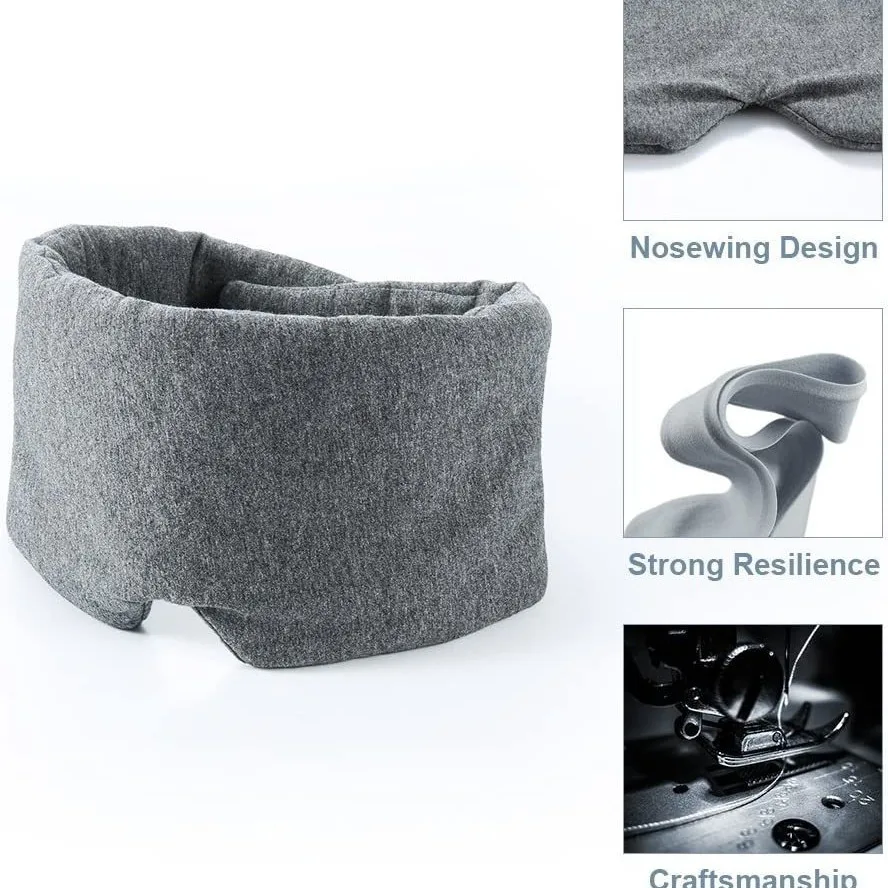 Hot Selling Modal Cotton Eye Mask Men And Women Shade Aviation Plane Train High-Speed Rail Sleep Travel Breathable