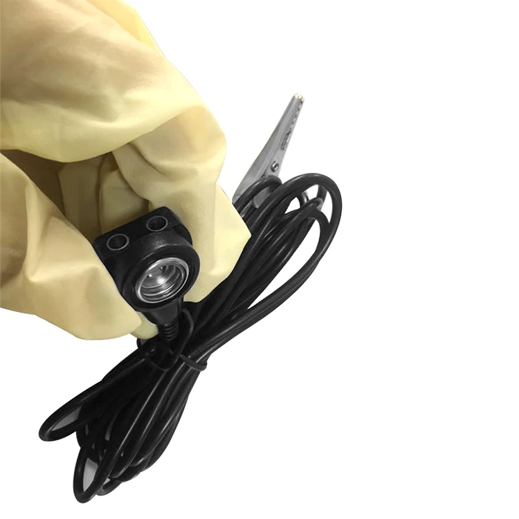 Banana Plug and Suction Cup Esd Grounding Wire Antistatic Grounding Cord for ESD Mat