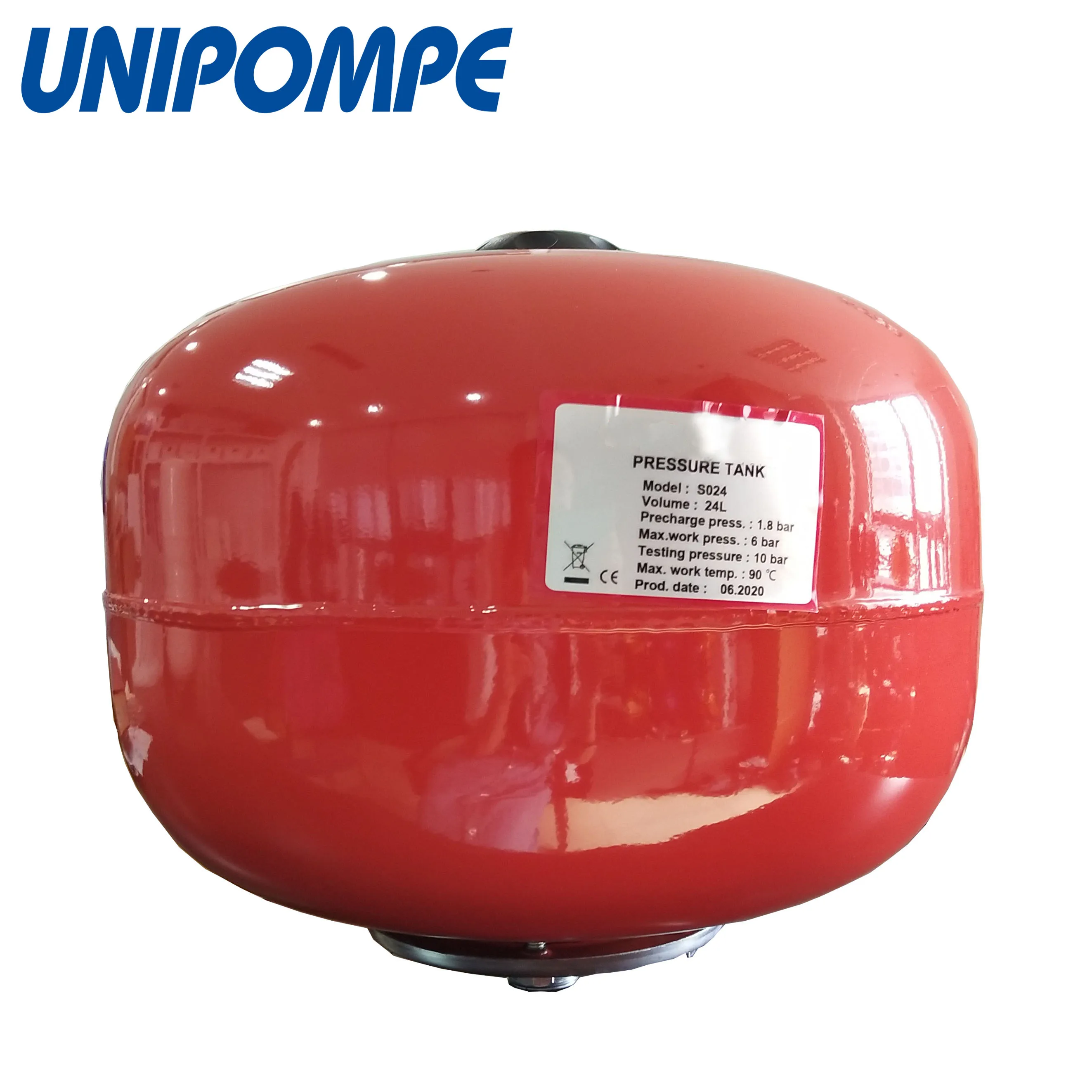 No. 1 interchangeable pump water pressure tank