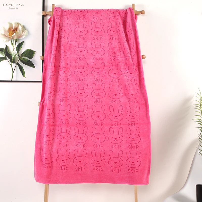 Hot sale  High quality custom microfiber polyester bath towels quick dry