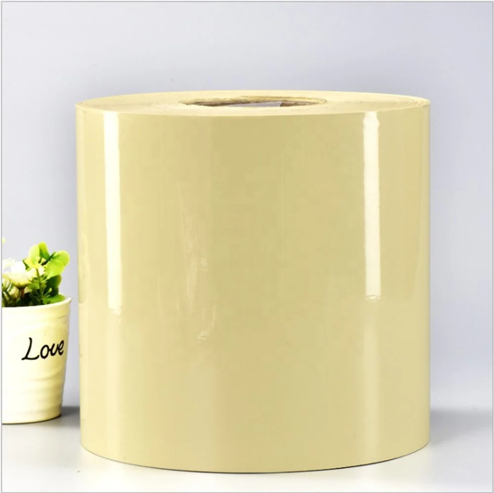 Self Adhesive Waterproof Transparent PVC Film Sticker Label Paper