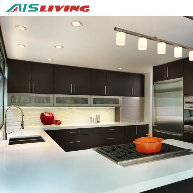 ASK-122B PVC Kitchen Cabinets Kitchen Furniture Set Modular Kitchen Cabinet