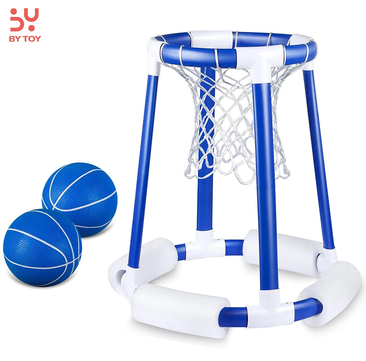 Summer Juego Inflable Juguete Baloncesto Swimming Pool Water Basketball Hoop Game Balls and Pump Sports Toys for Kids and Adults