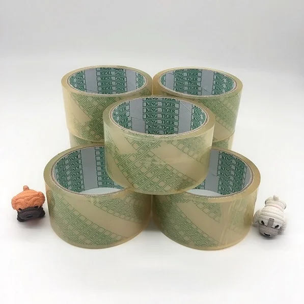 Custom Size Clear PLA Sealing Adhesive Tape Waterproof Biodegradable Compostable for Carton Sealing