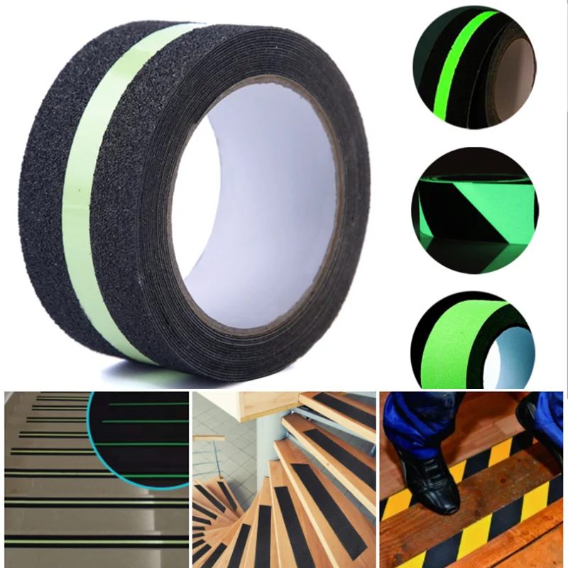 Yellow Reflective Strip Anti Slip Safety Tape for Indoor and Outdoor Floor
