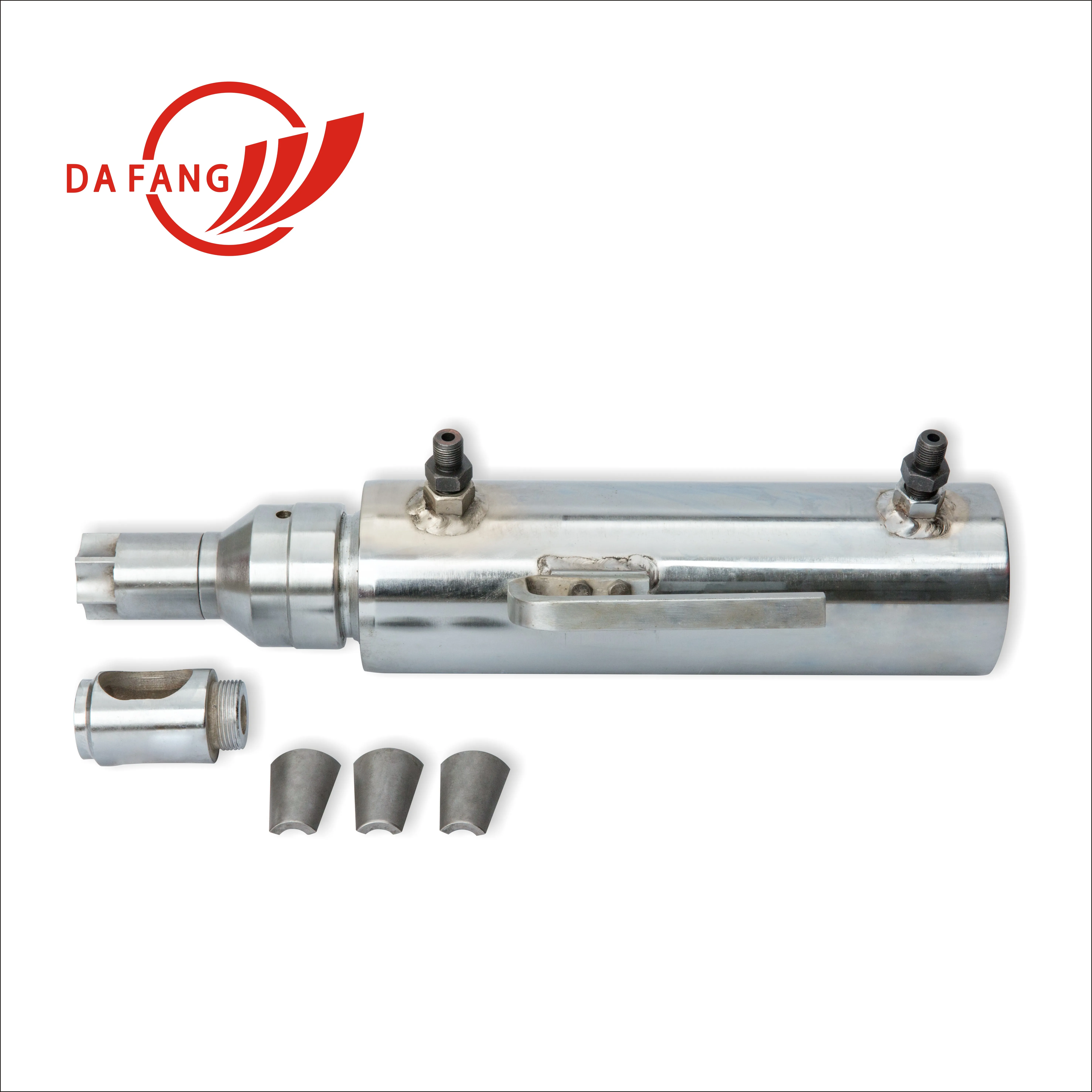 Prestressing Machine 25 Ton 27 Ton 30 Ton Stressing Jack Mono Hydraulic Strand Jack With Jack Wedge