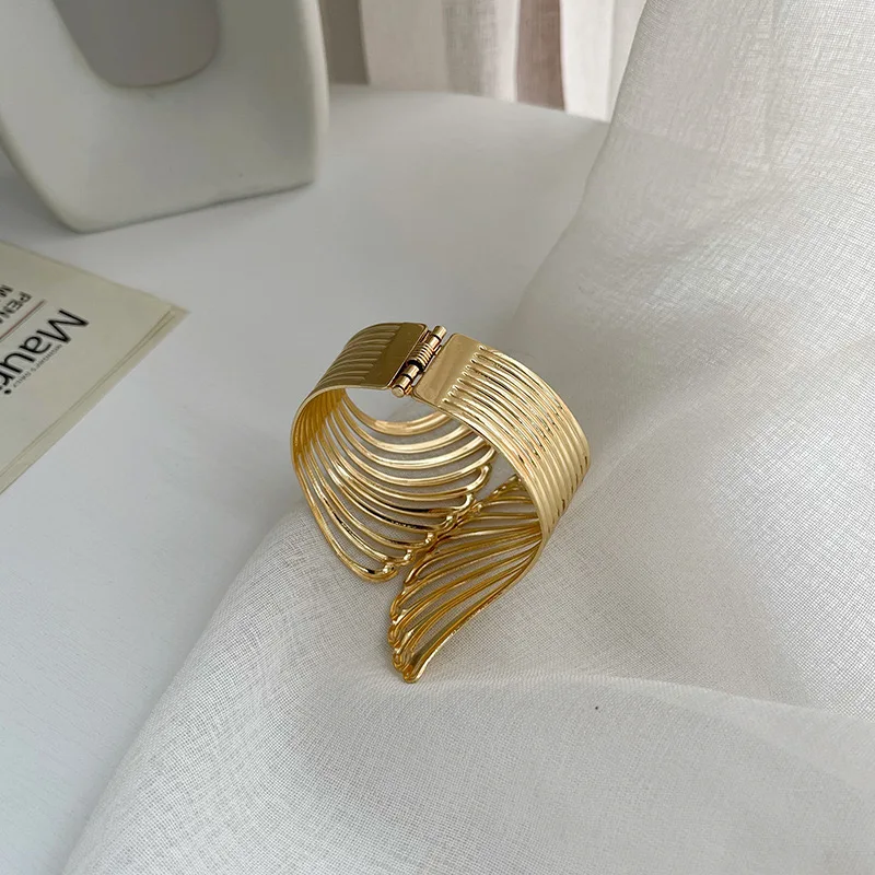 Creative Curtain Clip,Curtain Holdbacks Wall Hooks,Metal Light Surface Wings Pattern Buckle Curtain Holdbacks Gold Curtain Ties