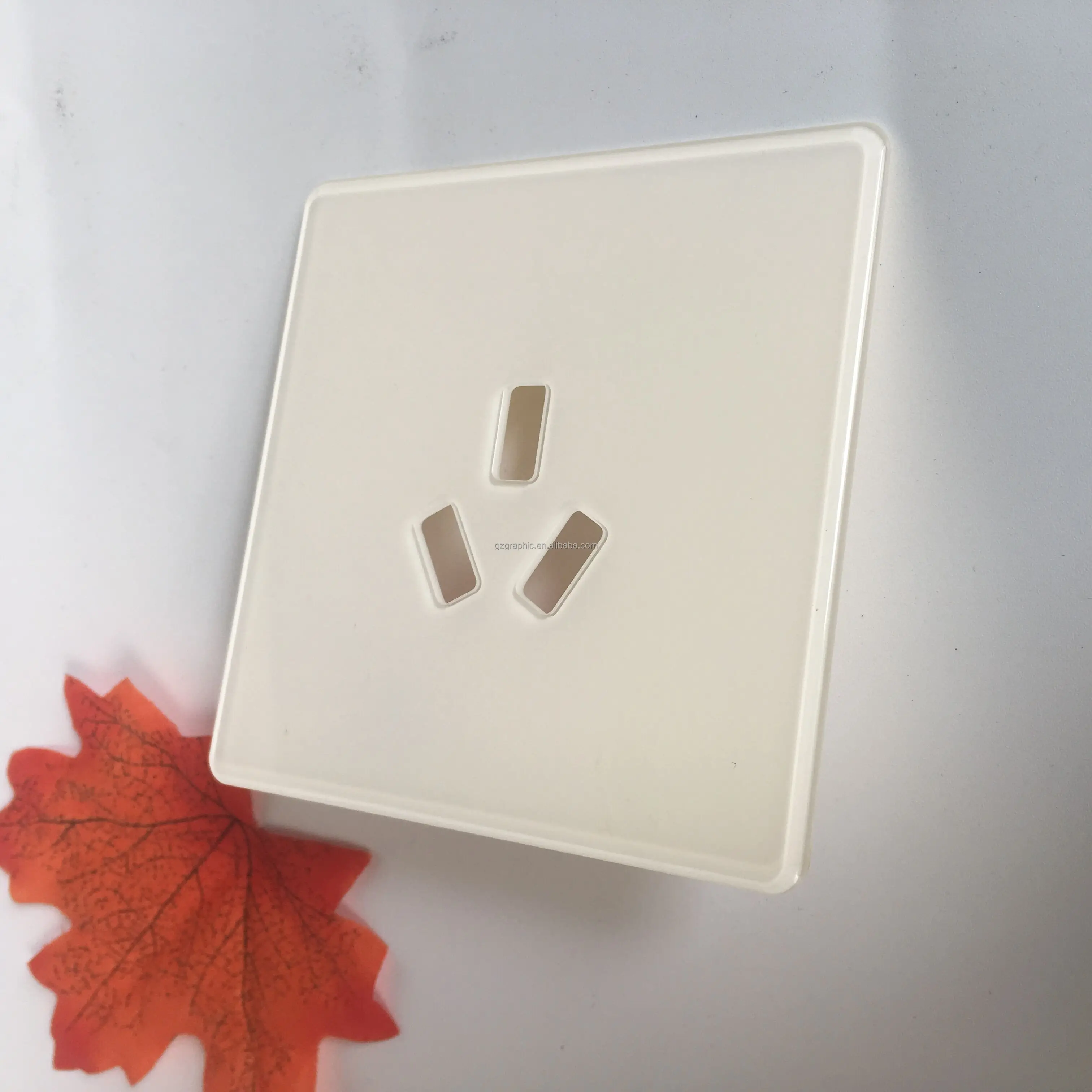 Clear Glass Switch Plates 86 Blank Switch Panel Toughened Glass For Switches And Sockets