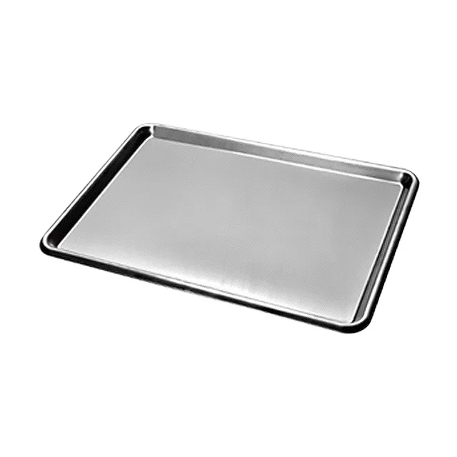 Factory directly sell large square airline aluminum food serving tray