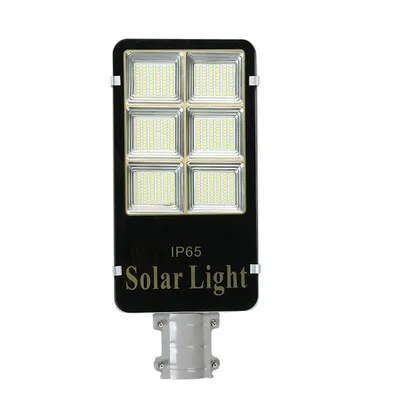 Split-up Solar Street Light 100w 200w 300w 500w Die-cast Aluminum with Pole Outdoor Waterproof Led
