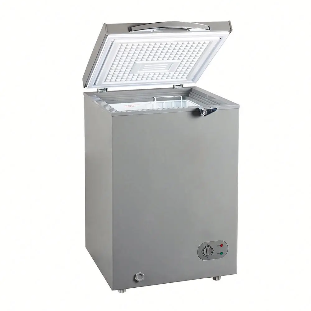 100L Best Sale Adjustable Mechanical Thermostat Small Small Deep Freezer Chest