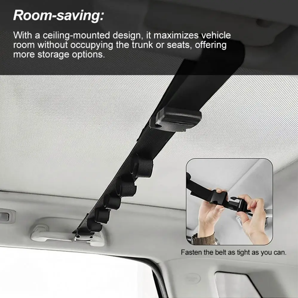 Baiyuheng Factory Direct Fishing Rod Storage Rack Fishing Rod Holder Roof Rack Rod Rack for Fishing