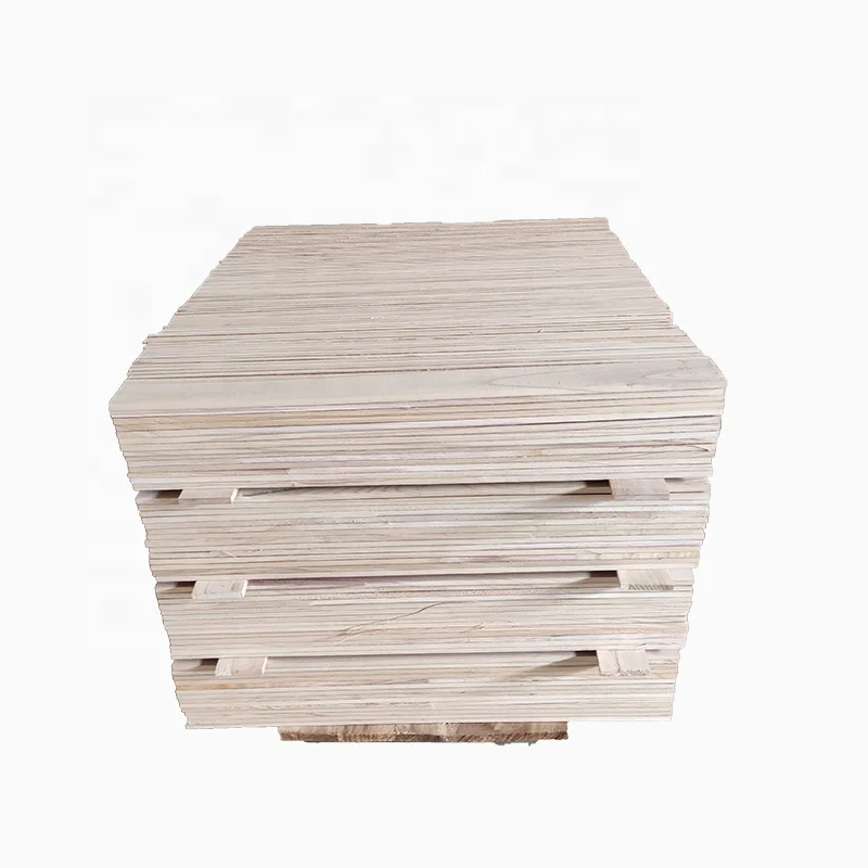 Wood Coffin Box Chinese Paulownia Wood Batten Strip Boards
