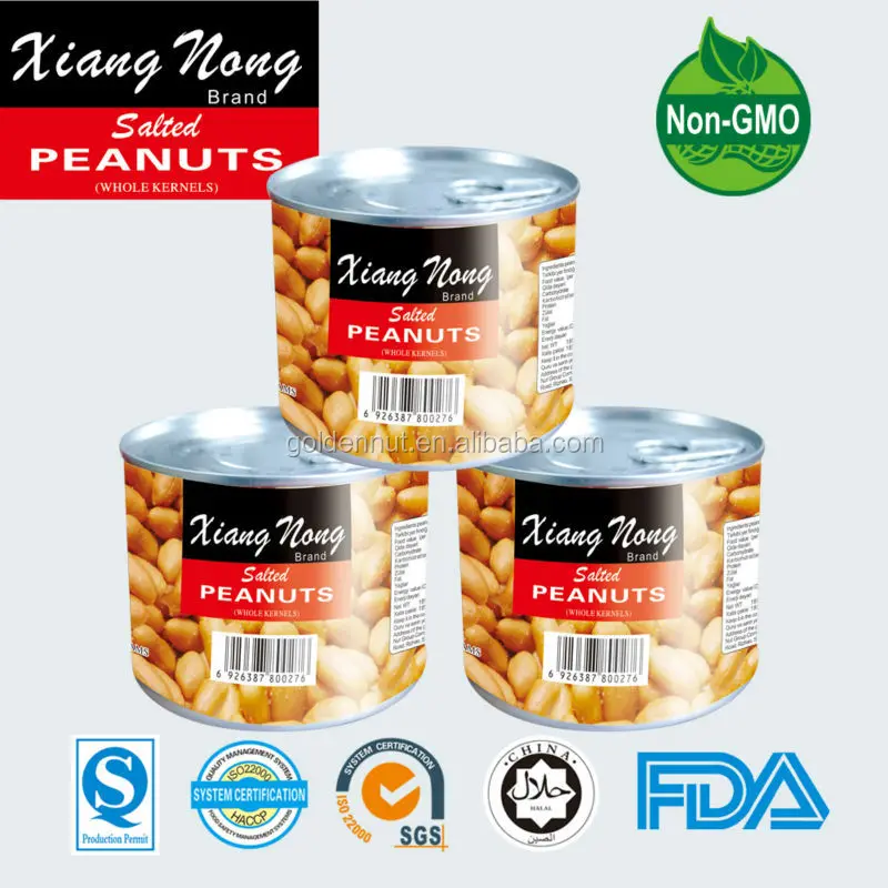 
wholesale salted roasted peanut 30g packed in plastic bag 